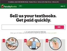 Tablet Screenshot of facultybooks.com